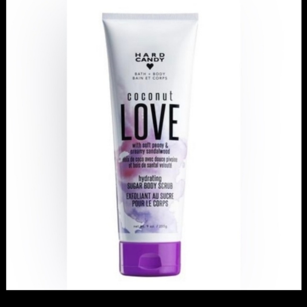 Hard Candy Coconut Love Hydrating‎ Sugar Body Scrub new